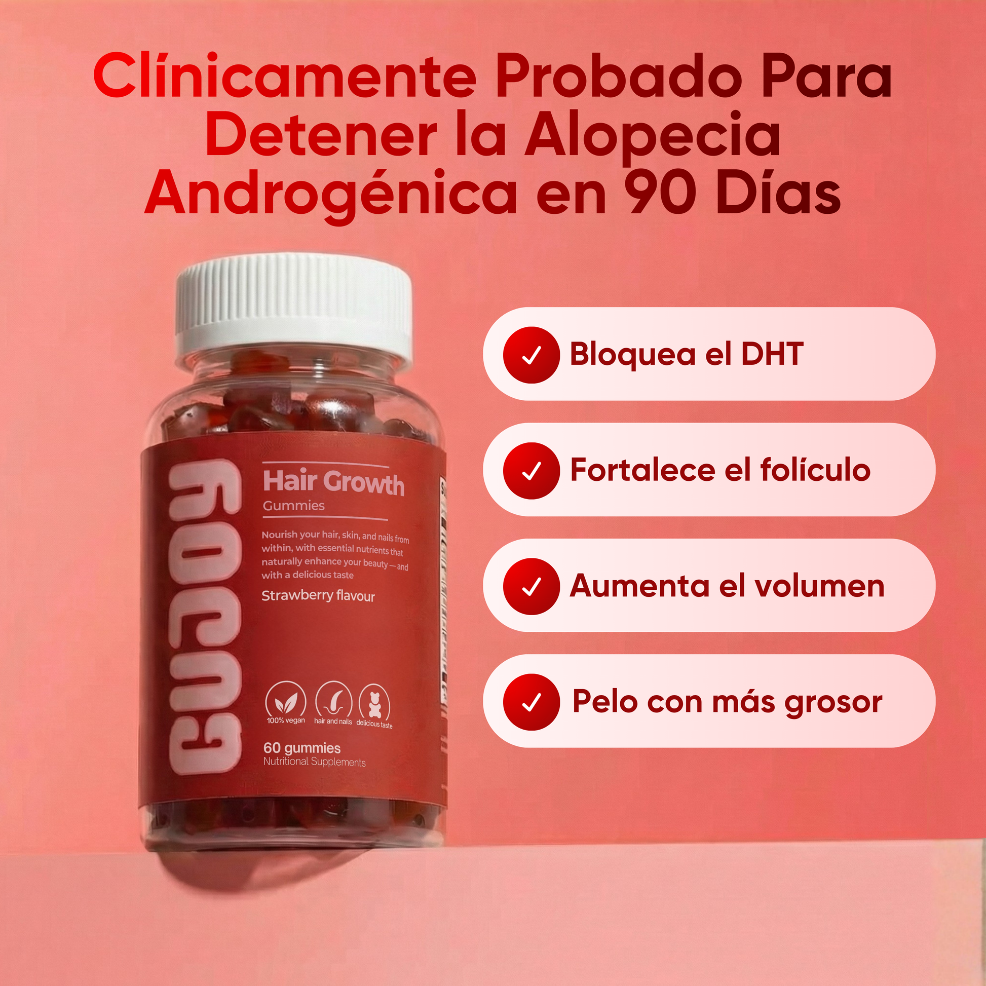 Gominolas para Alopecia